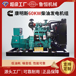 康明斯60KW发电机组30-1000千瓦柴油发电机组380V三相厂家定制