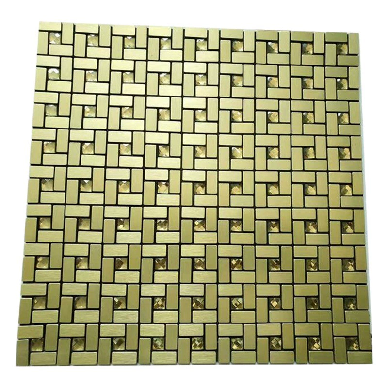 Хэбэй Алюминиево-пластиковая панель самоклеящаяся мозаичная плитка 3D стерео металлическая самоклеящаяся наклейка на стену оптовая продажа мозаики производителей
