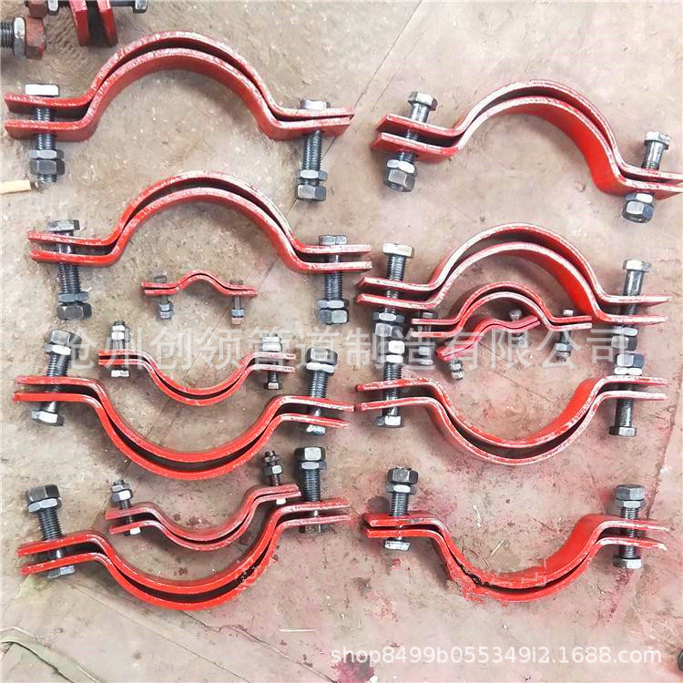 厂家批发A5基准型双螺栓管夹碳钢管夹不锈钢管夹型号齐全量大优惠-阿里巴巴