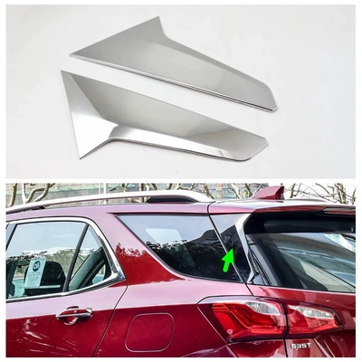 Suitable for Chevrolet 17 Equinox Exterior Modification: Door Handles, Door Trim Strips, Rearview Mirror Decorations (Şüşə kənarı xromları/moldingləri) - electroplating-rear-window-sequins-2m