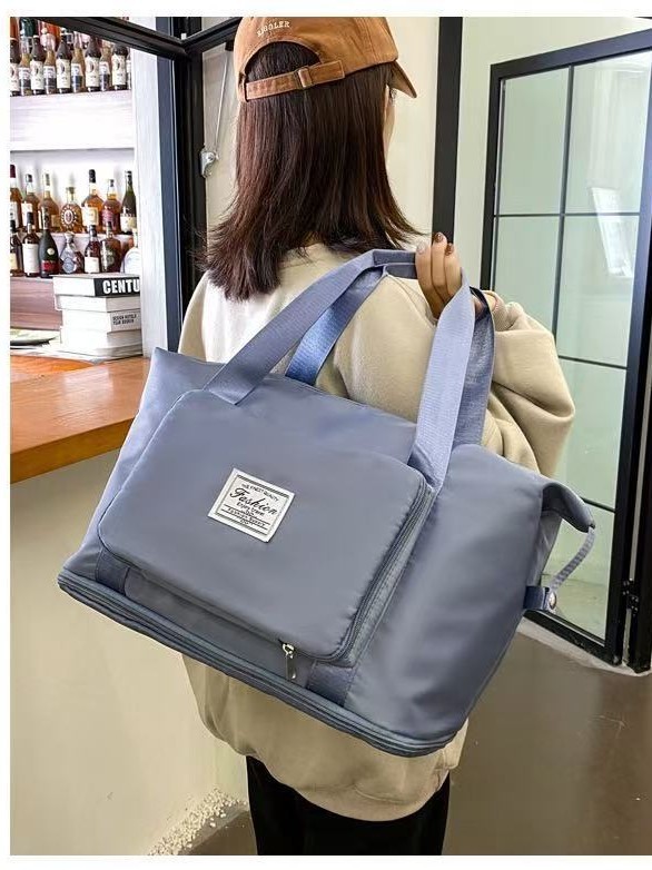 旅行バッグメーカー直販大容量折り畳み可能な旅行バッグ短距離荷物バッグフィットネスバッグスポーツバッグ代発可|undefined