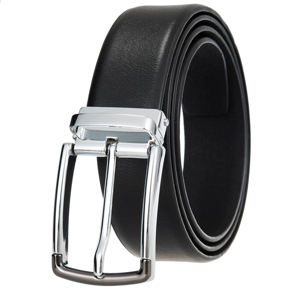 Gun tablet/chromium buckle+black belt