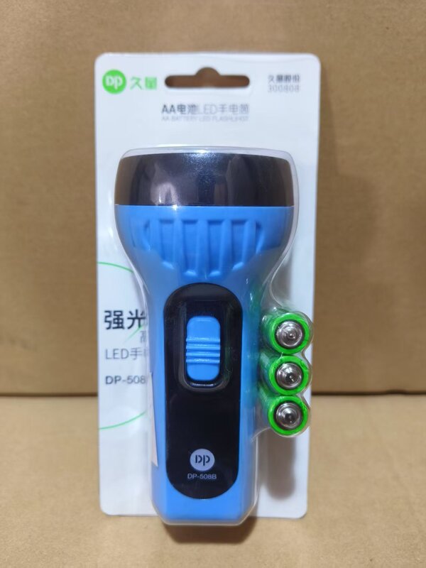 Jiuliang 充電式 LED 懐中電灯家庭用シングルランプビーズ強力な光屋外ポータブルプラスチック懐中電灯ミニギフト|undefined