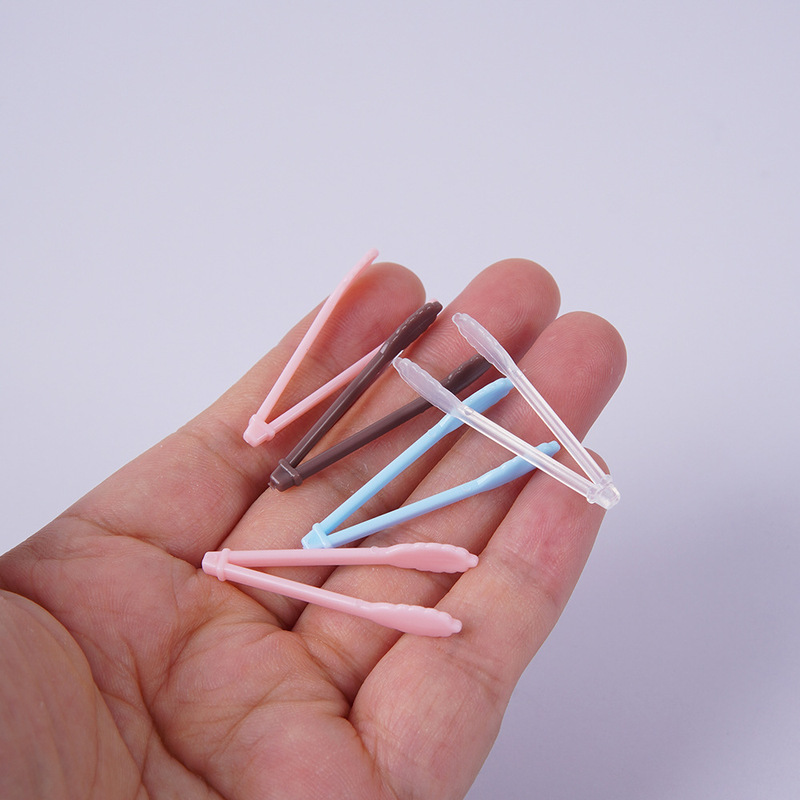 ミニピンセット DIY 手作りシミュレーションケーキアクセサリーミニキッチンままごと家庭用パンクリップ|undefined