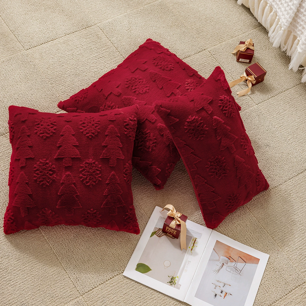 Cross-border trading), pillow, pillowcase, Amazon, with snowflakes, (Physicals