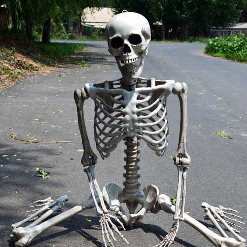 Esqueleto de Halloween Esqueleto de fantasmas