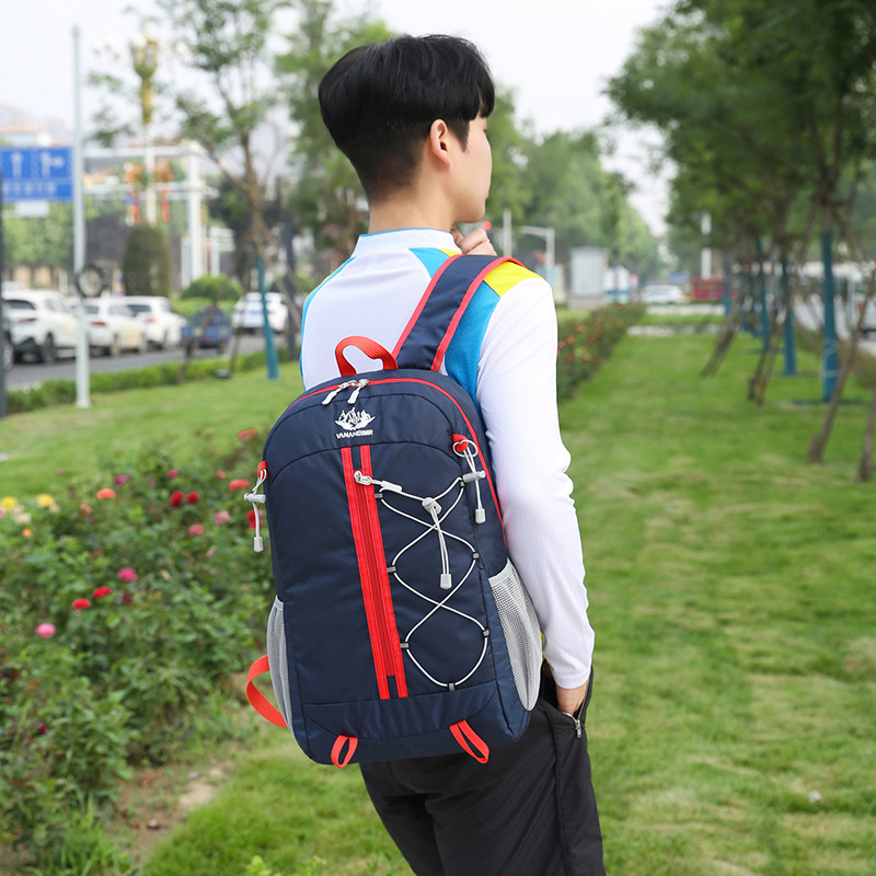 Transfronterizo nuevo ligero plegable mochila impermeable de gran capacidad de viaje deportes al aire libre mochila senderismo ciclismo bolsa