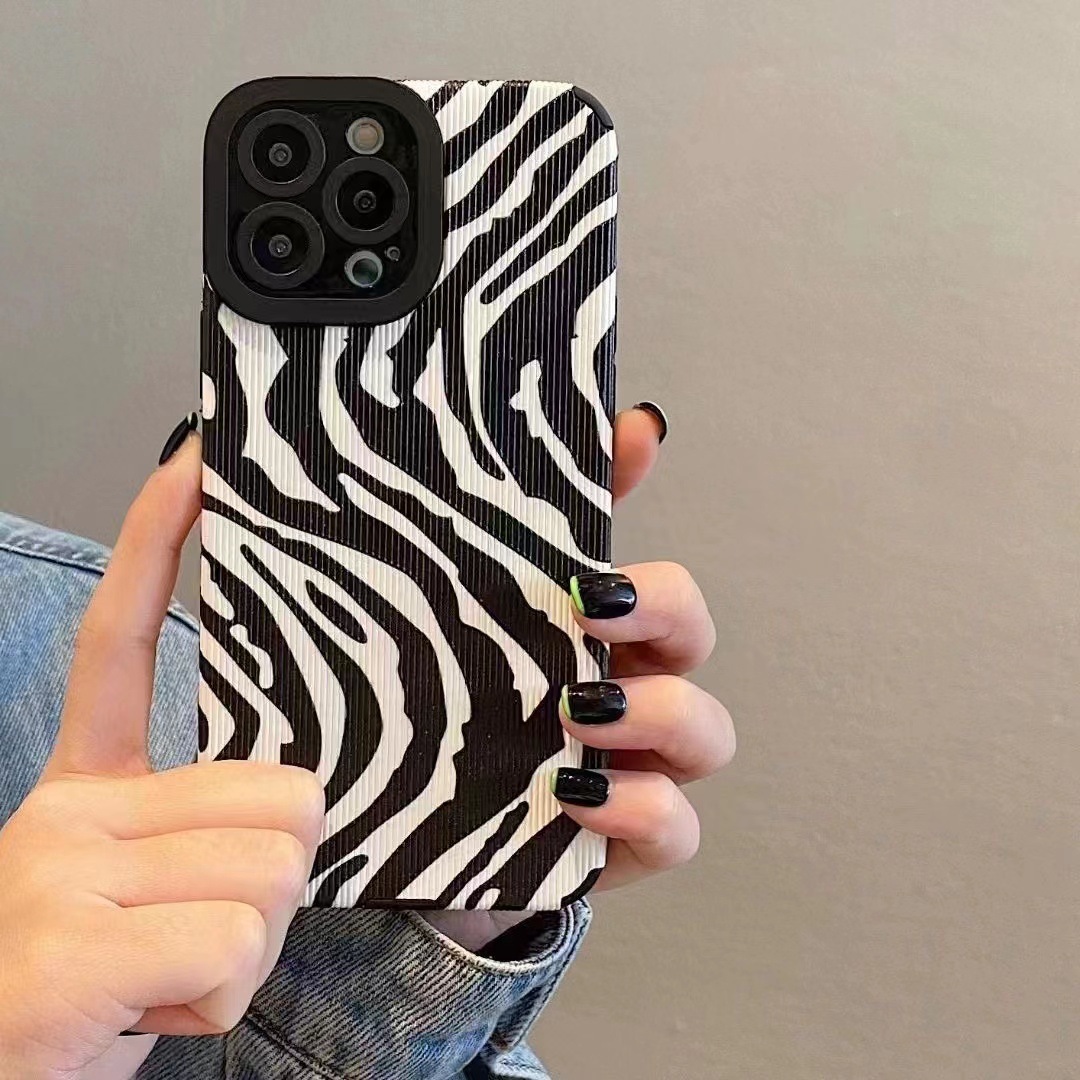 Fashionable Zebra Pattern Phone Case For Samsung Galaxy Series_voghion.com