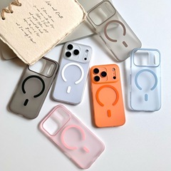 适用iPhone17promax手机壳苹果16肤感磨砂超薄磁吸硬壳高级感男女