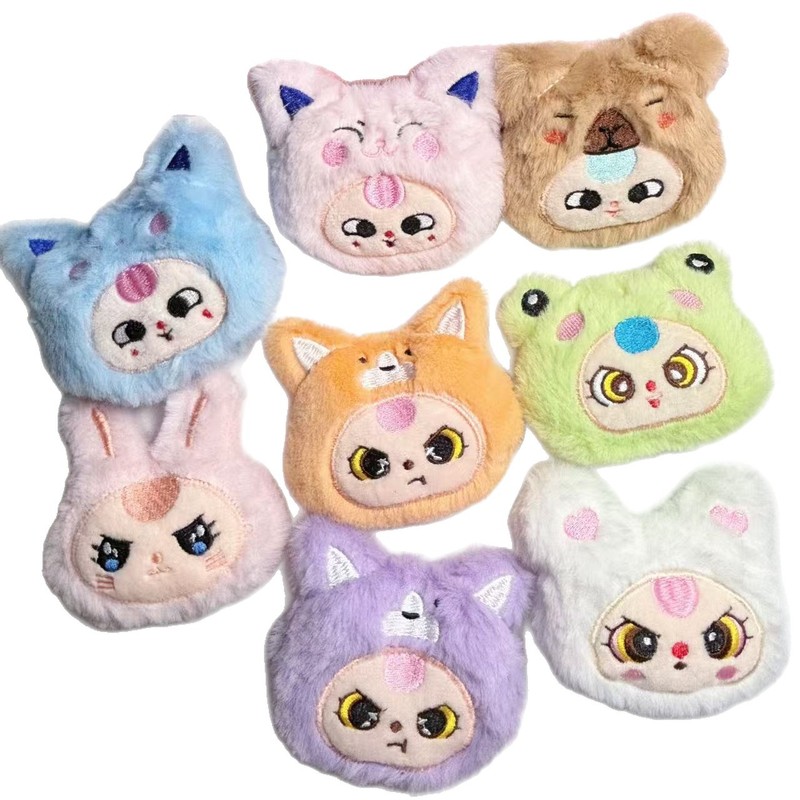 漫画の赤ちゃん 3 歳ぬいぐるみペンダントカピバラクマヘッドギア人形ブローチ衣類スリッパアクセサリー|undefined
