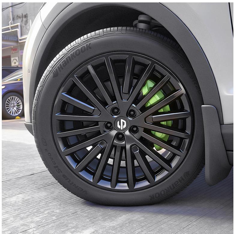 Leapmotor C16 C10 C11 Wheel Hub Cover Full Blackened Warrior Anti-Scratch Wheel Protection Cover Accessories Modification Decorative Parts