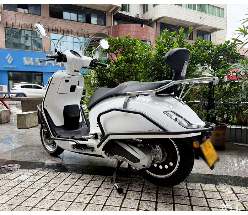 Suitable for Xindazhou Honda Ns150La Bumper Anti-Fall and Anti-Collision Exhaust Guard Bar Backrest Front Shelf Tail Rack