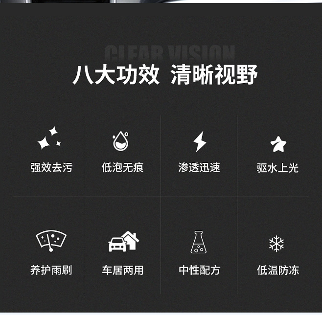 Black Pearl car wash agent car supplies pre-lotion sand loose powder foam cleaning agent strong decontamination maintenance wash