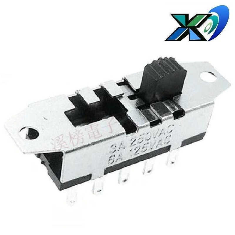 大电流4档滑动开关  4档拨动开关大功率10脚   大电流4档拨码开关