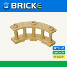 BRICKEש�ͻ�ľ 4x4x2դ����Χ���� �����ָ�21229 DIYС������ľ
