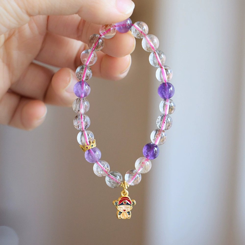 Organic crystal bracelet, Chinese style