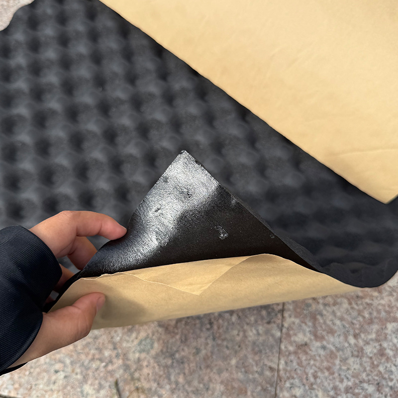 Car soundproofing materials: self-adhesive soundproofing cotton, wave cotton, sound-absorbing cotton, egg cotton, fender sound system modification