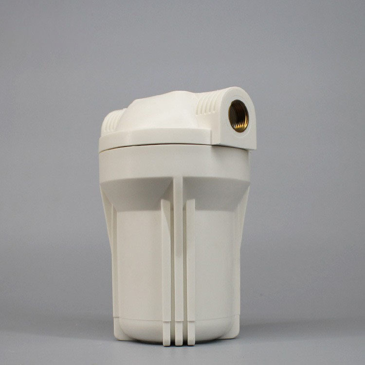 5 pulgadas Filtro de boca de cobre con válvula de escape engrosada a prueba de explosión botella de filtro purificador de agua de alta calidad botella de filtro de ventas directas de la fábrica