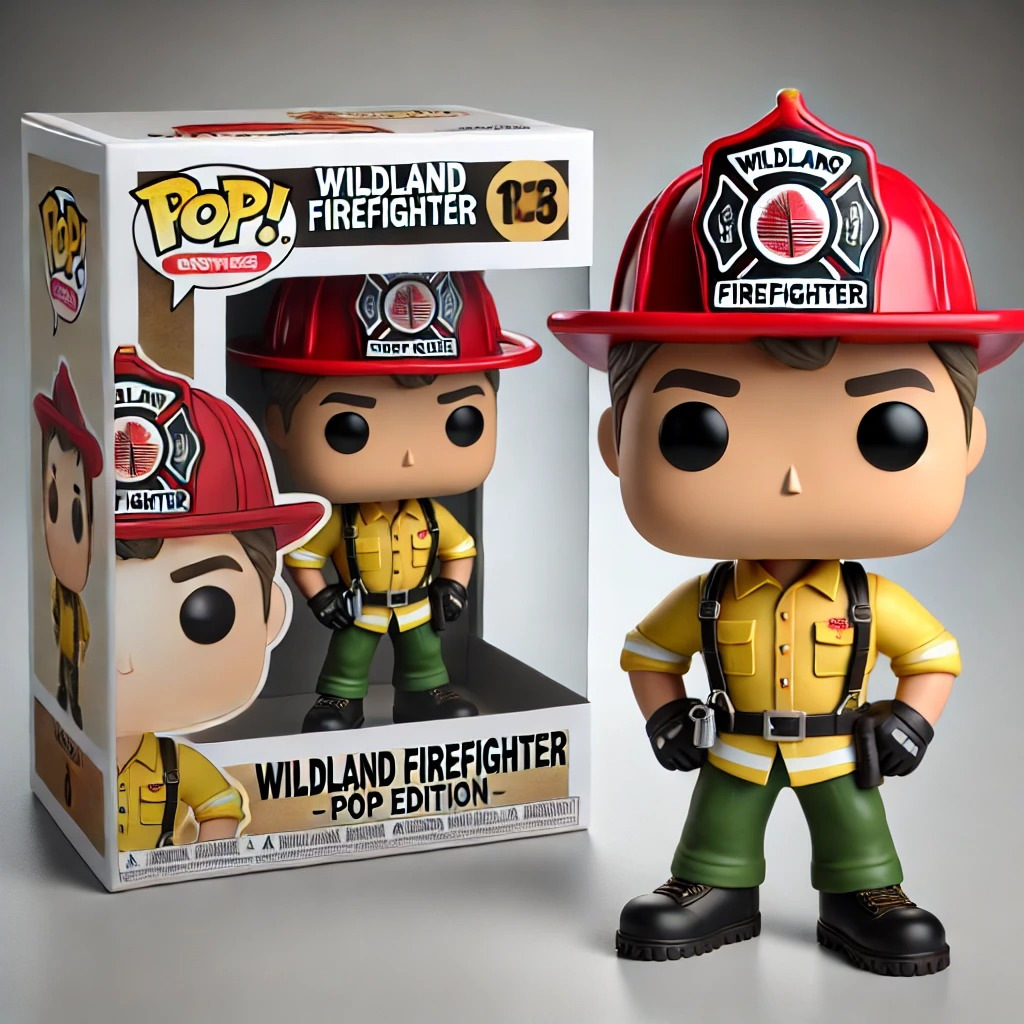 Nuevos productos Personajes de películas creativas Muñecas de bombero Adornos de figuras de San Valentín Colección de periféricos Mobiliario de escritorio Burbujas