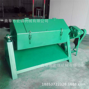 Vulcanized Iron Grinder, Automatic Metal Parts Deburring Drum Polishing Machine, Large Electric Dry Grinder