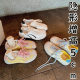 in stock speed! Increased within 5CM! Grape mother with ugly cute shoes crooked head lace-up versatile Forrest Gump shoes 2025