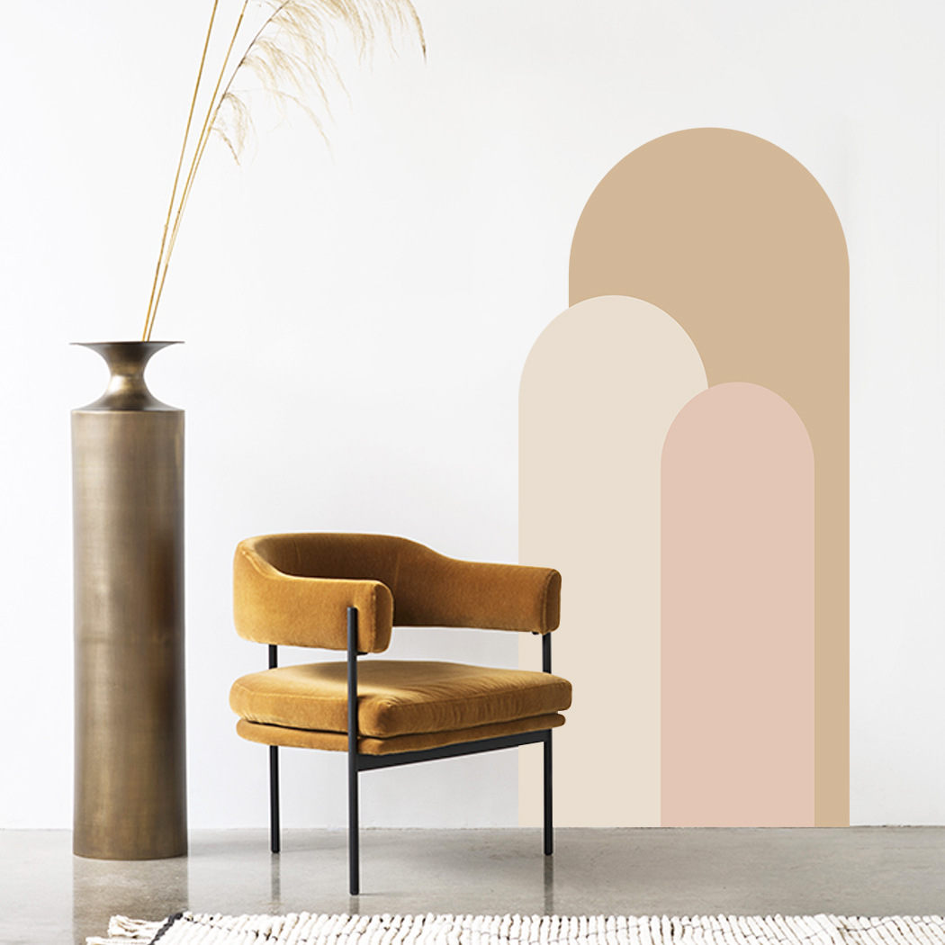 Boho arch element geometric beauty art wall stickers living room background wall decoration JGA001-008