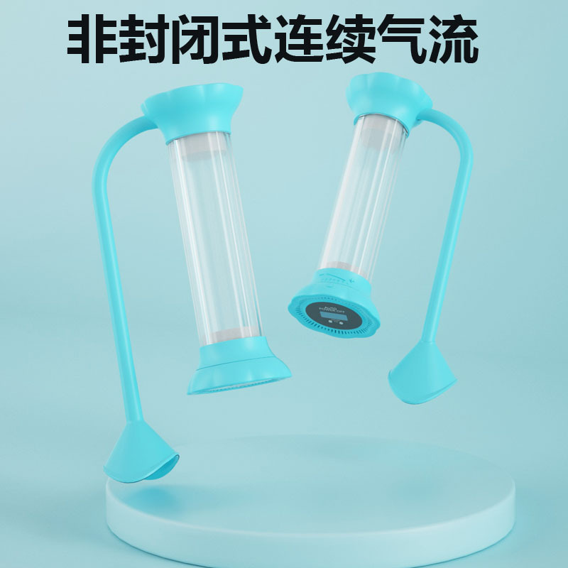 计数呼吸哑铃腹式呼吸训练器腹部锻炼肺活量腹肌呼吸哑铃可调批发|undefined