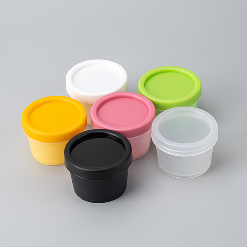 Factory direct sales 100G 50ml straight barrel facial mask bottle PP scrub cream facial mask jar cosmetic plastic jar