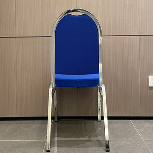 Manufacturer Wholesale Hotel Chairs, Banquet Chairs, Electroplated Stainless Steel Chairs, Wedding Lobby Restaurant Conference Leather Soft-Covered Chairs