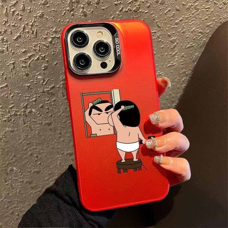 Nuevo Japón y Corea del Sur para iphone16 funda para teléfono móvil Apple 15promax/14 dibujos animados 13pro12 Europa y América 11xr