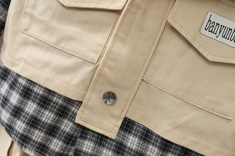 Conjunto elegante de 2 piezas con chaleco para bebé niño 1 año otoño_voghion.com