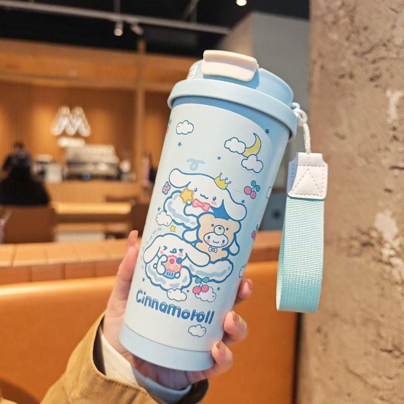 ステンレス製316二重構造断熱コーヒーマグカップ、携帯用、屋外用、男女兼用、卸売、二重構造保温カップ、ストロー付き|undefined