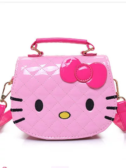 2025 New Cartoon Cat Cute Handbag Korean Kaili Children's Kitten Crossbody Bag Casual All-match Shoulder Bag