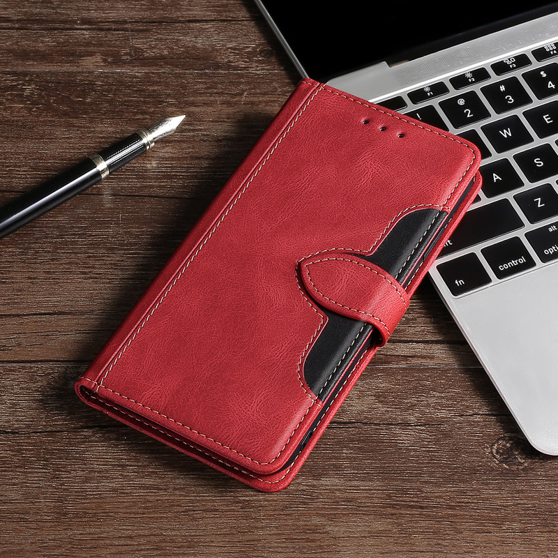 For Samsung A21 Japanese Edition Protective Case Red Rice Note10JE Japanese Edition ZTE LiberoII 5G Mobile Phone Leather Case