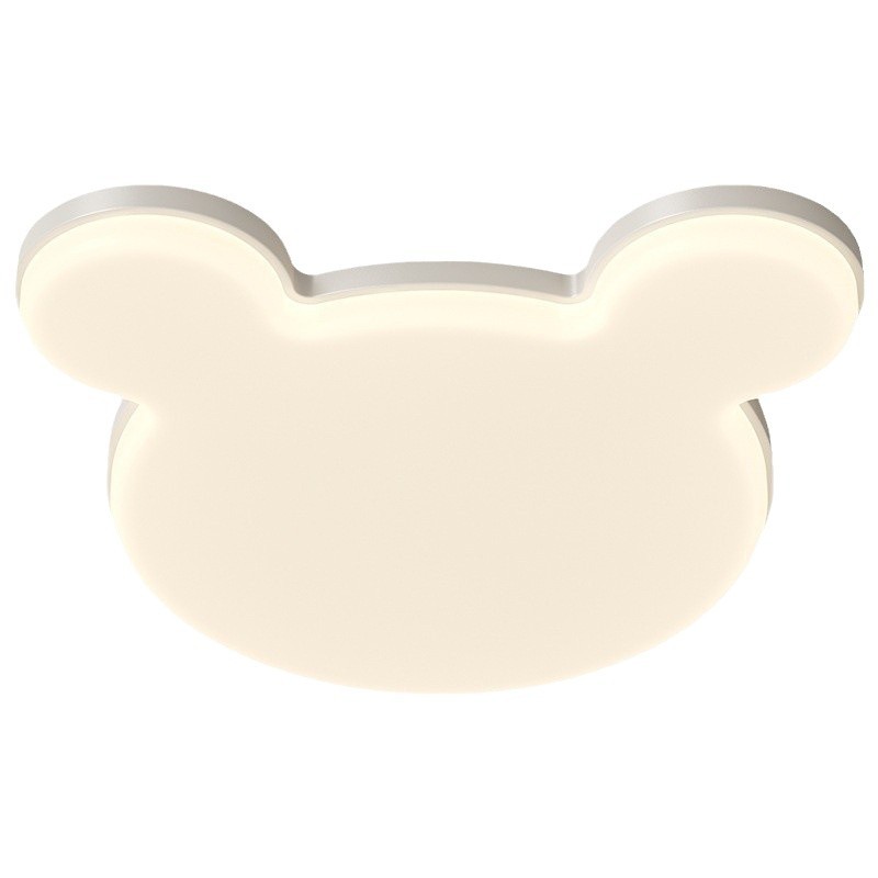 lámpara de dormitorio luz de techo viento crema animada Mickey lámpara para niños niñas habitación de niños osos luz de protección de ojos