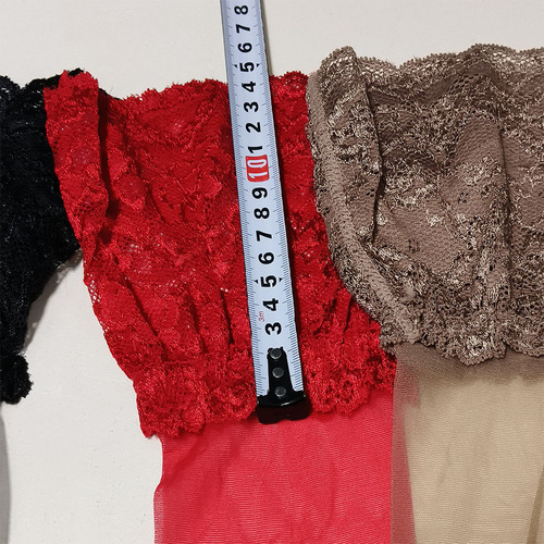 BEILEISI silicone non-slip stockings 2132 knee-high stockings 13CM lace high stockings wholesale