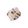 Yellow leopard print