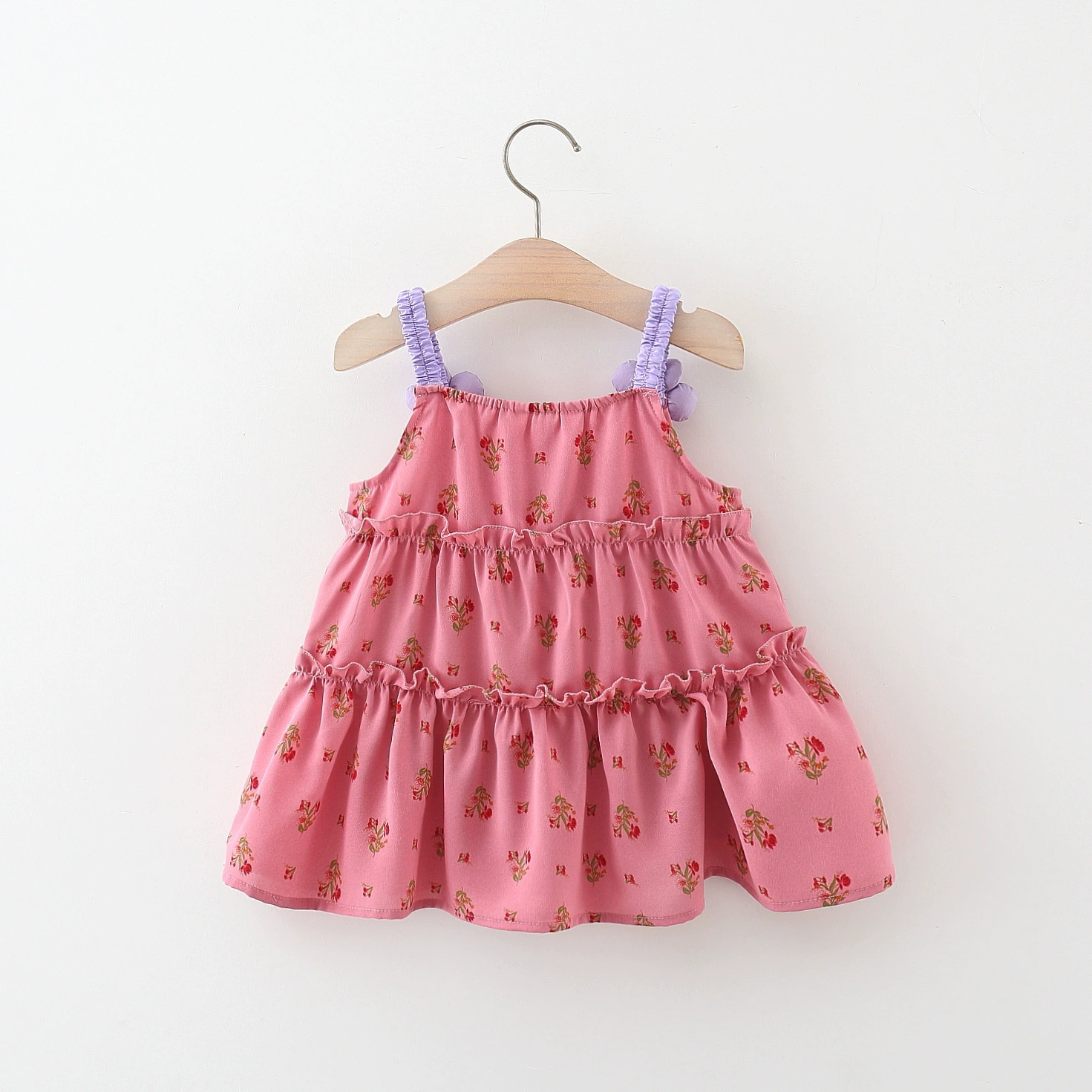 Summer dress flower-shaped, wholesale, 2024 years, Korean style, flowered