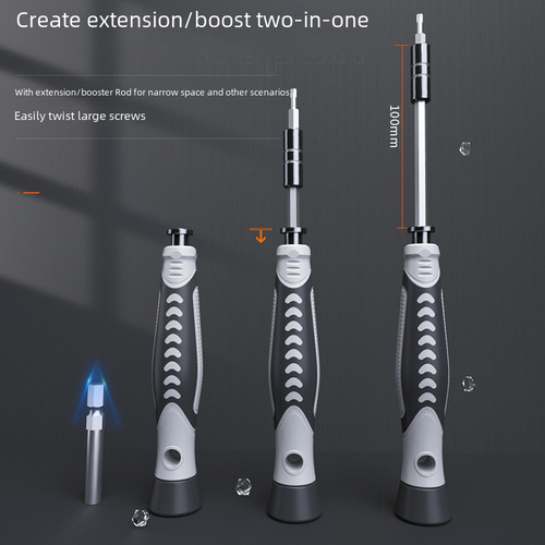 Screwdriver Set 130-in-1 CRV Bit Head Multi-functional Home Appliance Precision iPhone Repair Tool