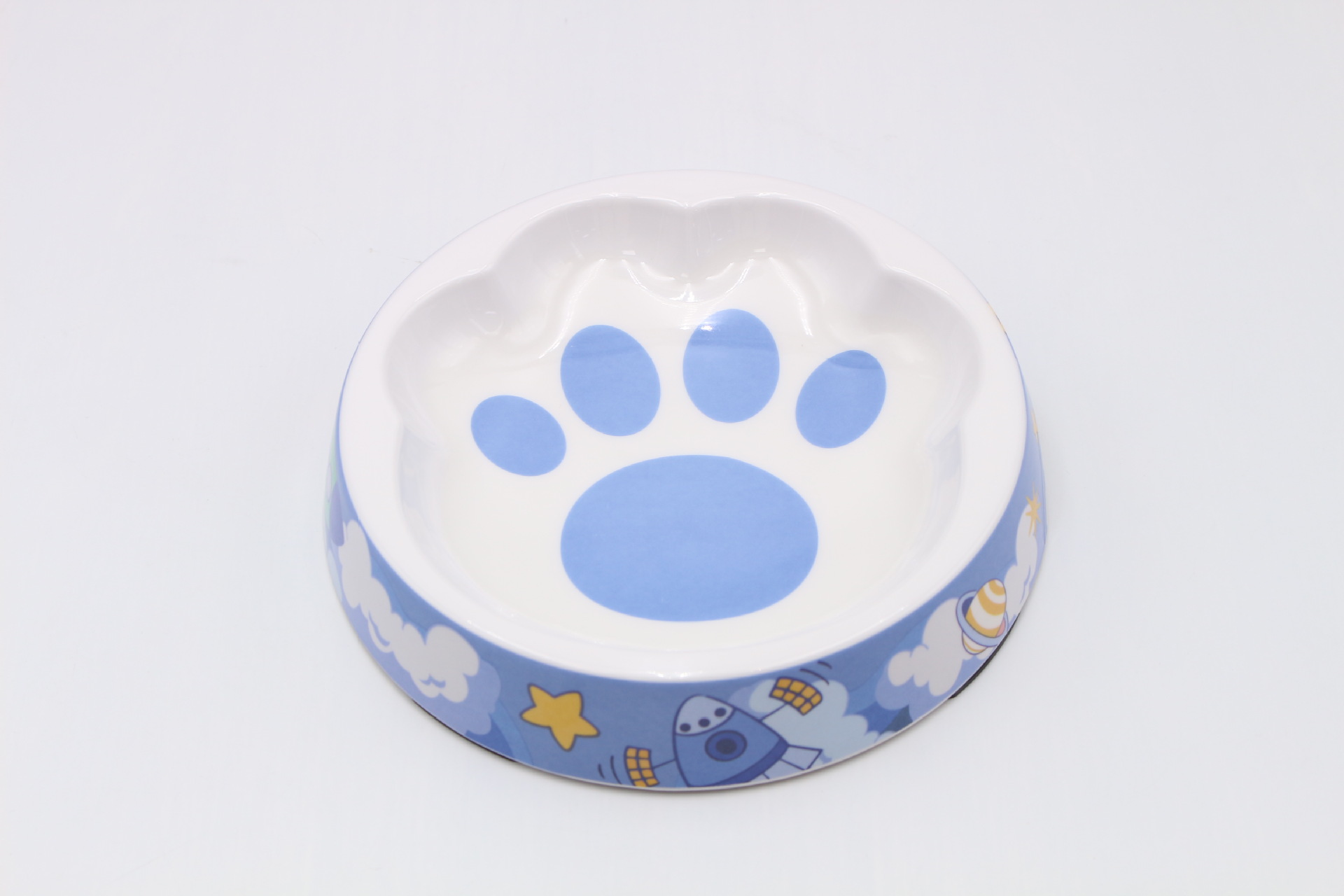 Spot al por mayor gato melamina cuenco alimento para mascotas melamina cuenco para bebés mascotas maceta para gatos cuenco para mascotas personalizado
