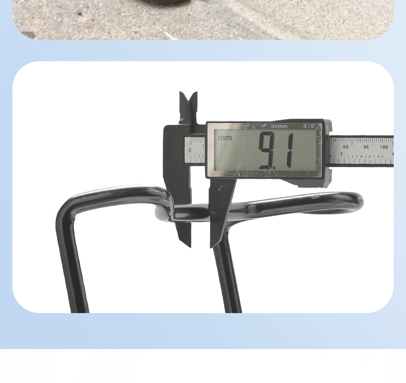 Suitable for No.9 V30C/Vzmix Electric Vehicle Rear-Mounted Double Support Thickeneded Reinforced Double Support Parking Rack Accessories