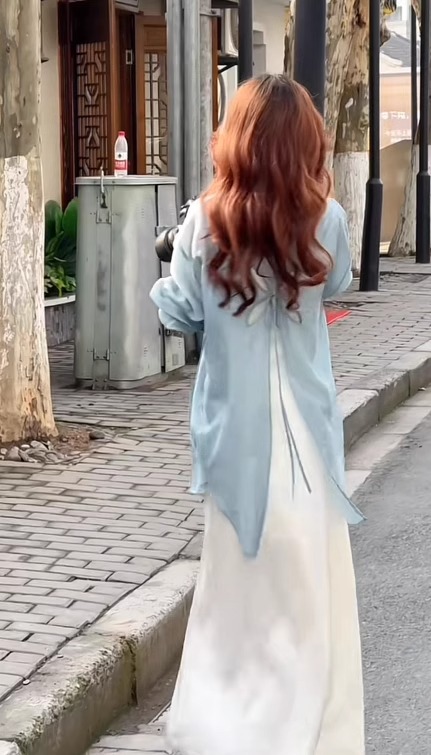 파란색