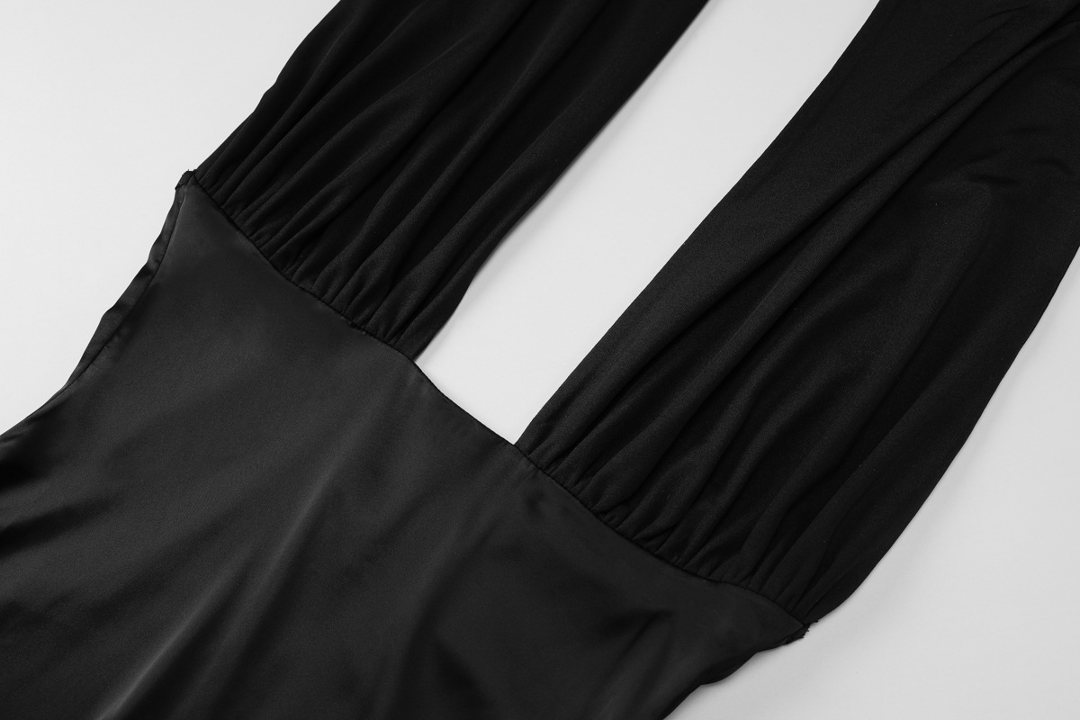 Women Clothing Spring Summer Sexy Backless Slit Halter Tube Top Dress Women 13 Women Clothing Spring Summer Sexy Backless Slit Halter Tube Top Dress Women