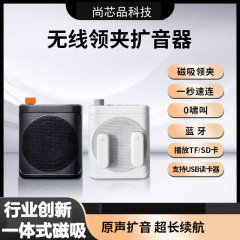 新款无线领夹麦克风小蜜蜂扩音器教师导游话筒培训户外大喇叭