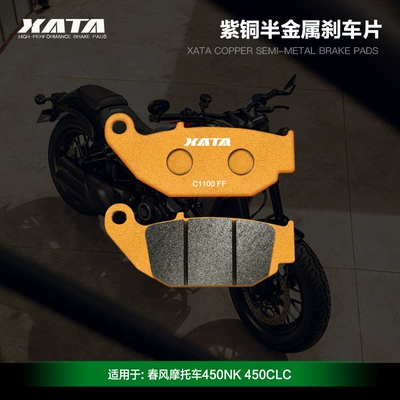 Xata Semi-Metallic Brake Tormoz supportları - 1-back-pair-copper-semi-metal