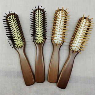 Home head massage comb air cushion grass wood comb in stock wholesale hair comb less electrostatic air bag comb