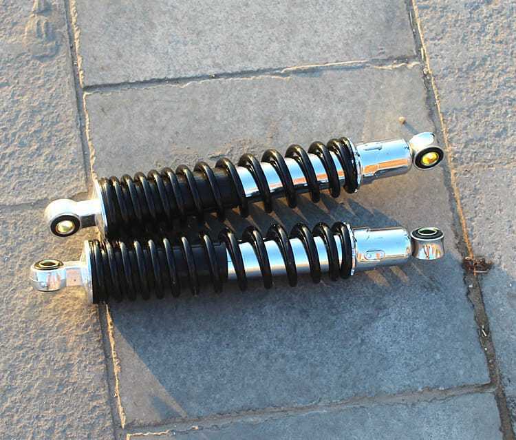 Motorcycle Modified Rear Shock Absorber Suitable for Wuyang Wy125-A-C-F Zongshen Jh70 Shock Absorber Universal Accessories