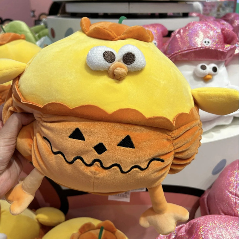 かわいい漫画ひよこ公仔ハンバーグ鶏人形脚脚全シリーズソフト萌えぬいぐるみ女の子誕生日プレゼント|undefined