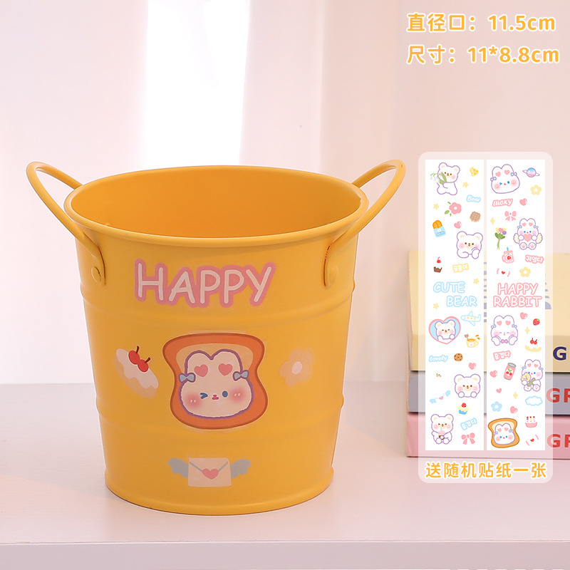 Titular de la pluma creativa DIY escritorio caja de almacenamiento chica corazón niños chica estudiante de gran capacidad simple titular de la pluma al por mayor