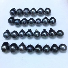 天然海水大溪地黑珍珠 13-15mm 强光透亮皮光干净细腻统货399一颗
